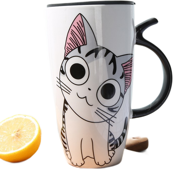 Cute Cat Ceramic Coffee Mug